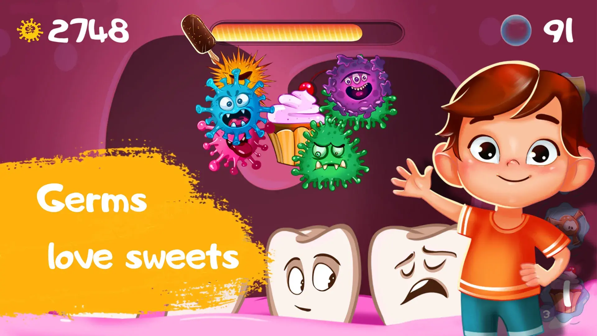 Teeth care : dentist games slide 2