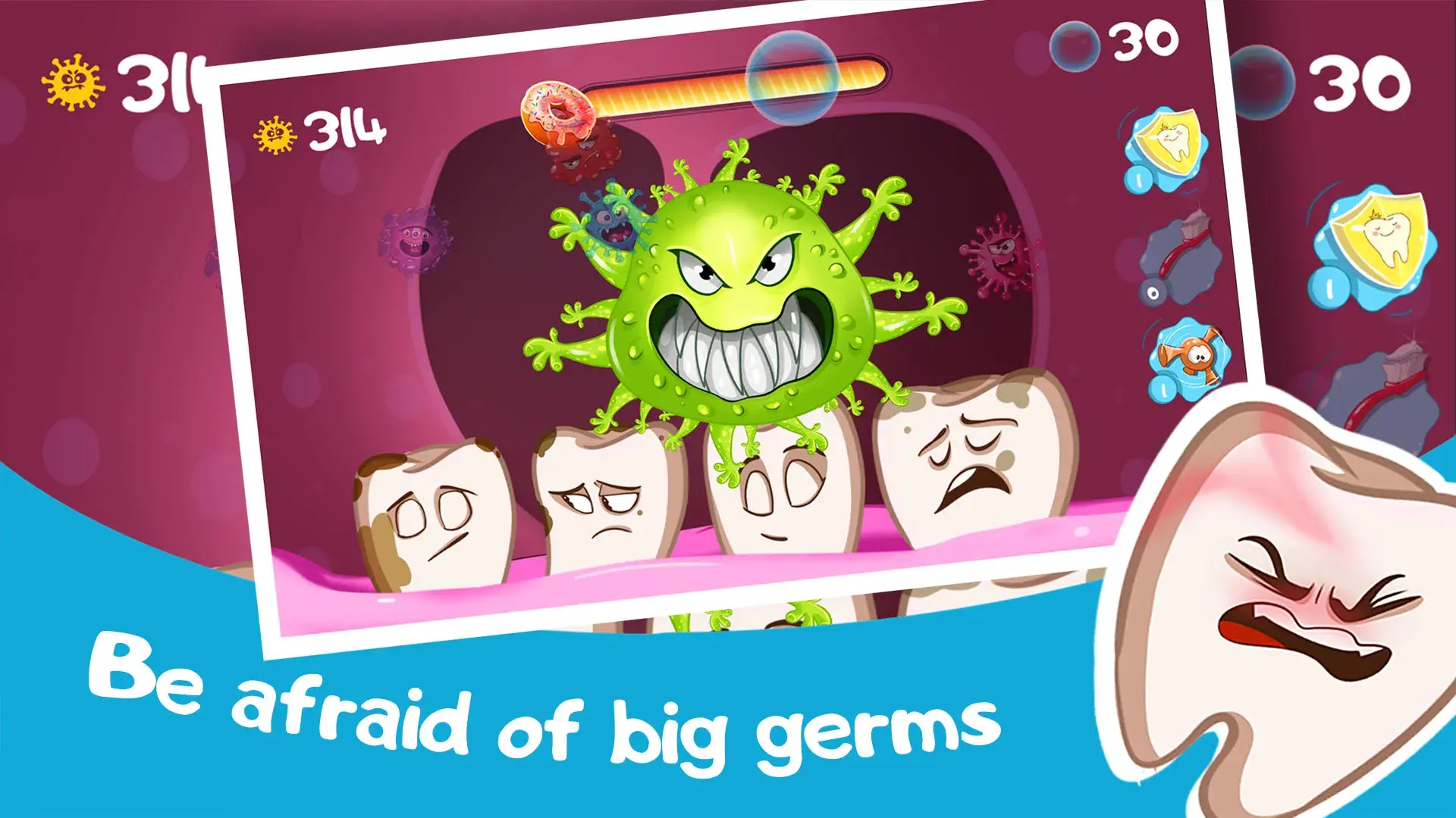 Teeth care : dentist games slide 3